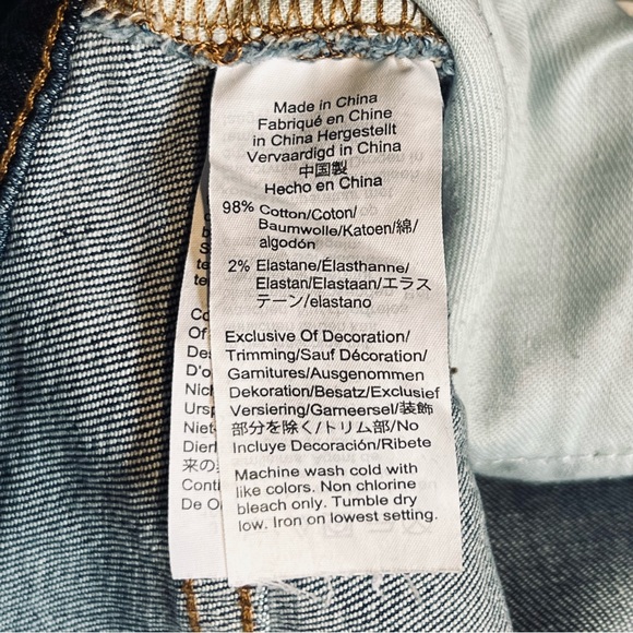 Madewell Women’s Sz 28 Slim Mid Rise Stretch Straight Leg Boy Jean - Picture 13 of 13